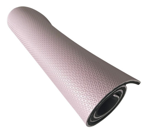 Colchonete Yoga Pilates Fitness Ginastica 1m X 50cm X 10mm Cor Rosa BB