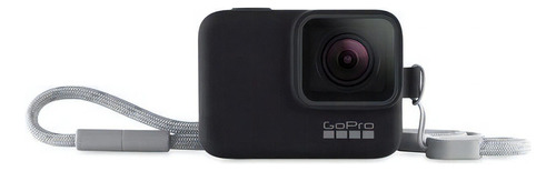 Funda De Silicona Con Cordón Para Gopro Hero 5/6/7