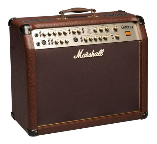 Amplificador Guitarra Acústica Marshall As100d 100w 2x8 Efx.