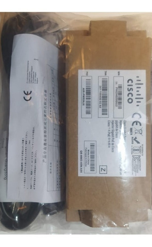 Imagen 2 de 4 de Power Injector Cisco Air-pwrinj6 802.3at For Aironet Access