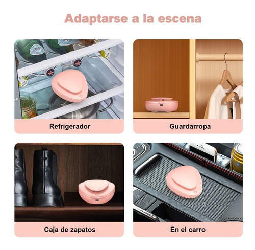 Imagen 5 de 8 de Purificador De Aire Recargable Portátil, Generador De Ozono