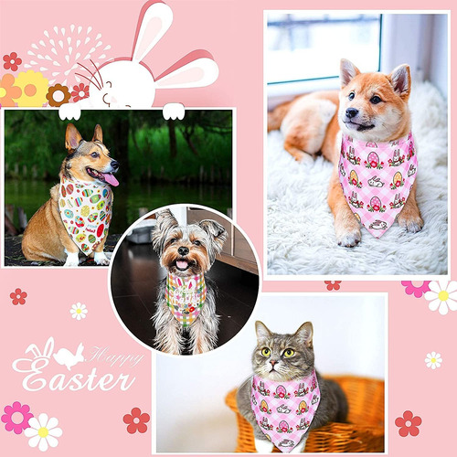 Weewooday 6 Piezas Bandana Triangular Para Perros San Patric