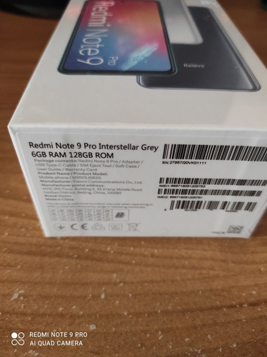 Xiaomi Redmi Note 9 Pro 6/128 64mpx