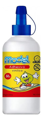 Adhesivo Vinilico Model 50g Atoxico Pegamento Cola Escolar