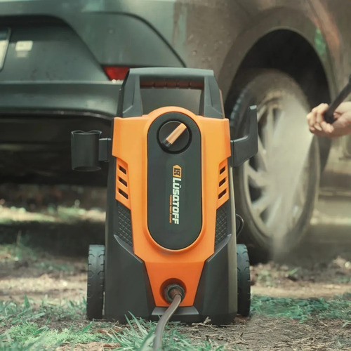 Combo Lusqtoff Hidrolavadora 105bar 1200w + Aspiradora 1200w Naranja 50hz