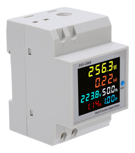 Medidor Elétrico Com Display Lcd D522066, Trilho Doméstico D