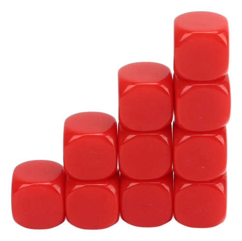 Juego De Dados De 6 Caras, 30 Unidades, Cubos Redondeados De