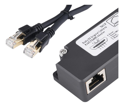 Cable Ethernet A Adaptador 10/100/1000 Mb/s Caja De Metal