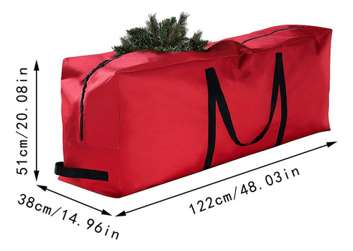 Bolsa Para Árbol De Navidad, De Tela Oxford, Plegable, Decor
