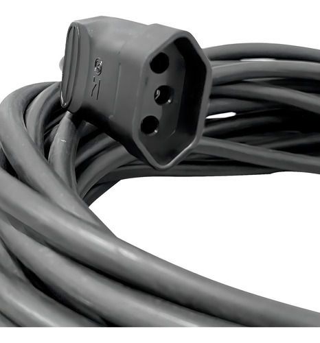 Extensão Elétrica Reforçada 20a 50mts Cabo Pp 2x2,5mm