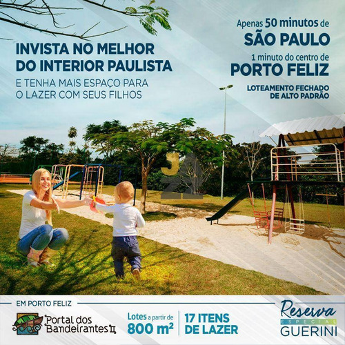 Imagem 28 de 28 de Terreno À Venda, 1462 M² Por R$ 950.683 - Portal Dos Bandeirantes - Ii - Porto Feliz/sp - Te3594