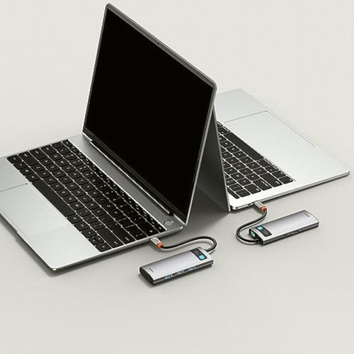 Baseus Hub Adaptador Tipo C Multifuncional 5 En 1 De La