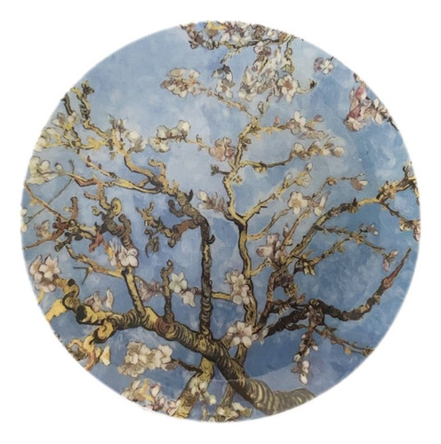 Plato Van Gogh Obra Almendro En Flor