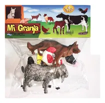 Comprar Animales De Granja X 4 Vulcanita Caffaro Animales De Granja