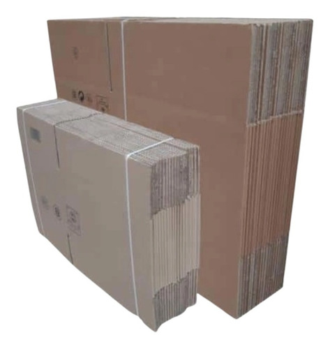 10 Cajas De Cartón Resistente / Pack 10 Cajas Para Embalar