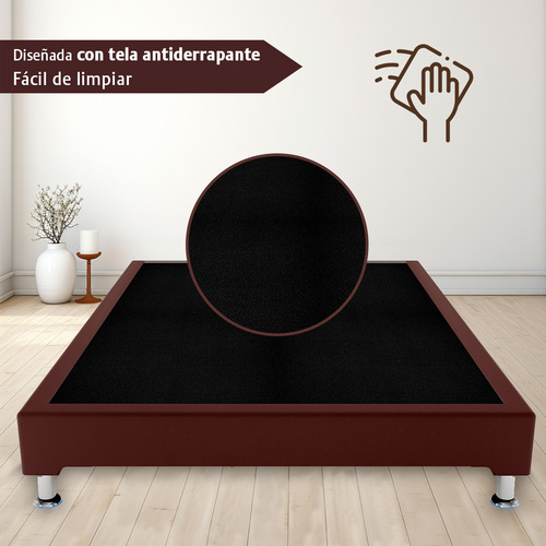 Base Tapizada Para Cama Individual Envió Gratis Cdmx