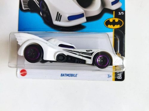 Hot Wheels Batimóvil Batmobile The Flash 2022 Blanco