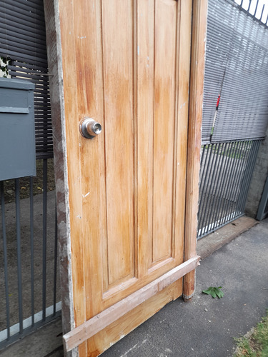 Puertas Puerta Colonial Tablero Y Vidrio 233x86 (Usado)