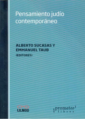 Pensamiento Judio Contemporáneo - Alberto Sucasas