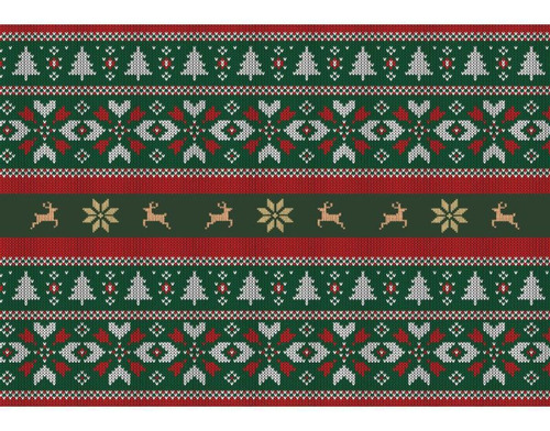 Mantel Navideño Recién Llegado Con Estampado Alegre Para Liv