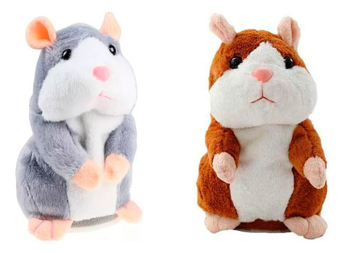 Peluche Hamster Interactivo Graba Habla Repite Con Tu Voz