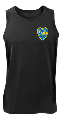 Musculosa Deportiva - Boca Juniors - Diseño Estampado 3