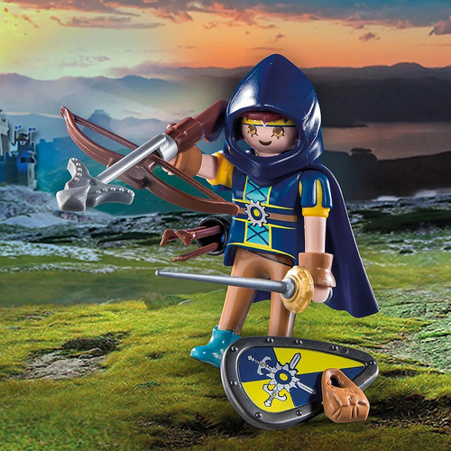Playmobil Figuras Individuales Novelmore Regalo 14pcs + Acc. Gwynn Con Equipamiento De Combate