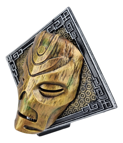 Placa 3d Decorativa Máscara Dragonborn Skyrim Para Gamers