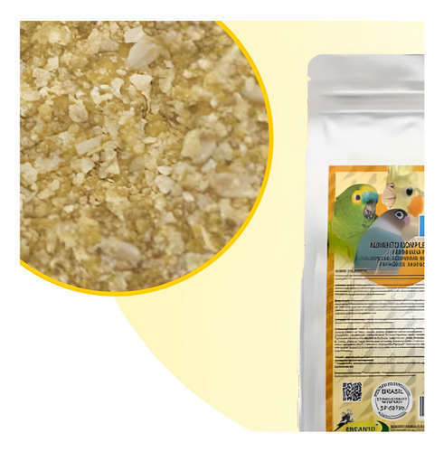 Psitacos Farinhada Para Psitacídeos 500g