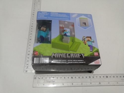 Minecraft Steve Diamond Mine Playset Mojang (Usado)