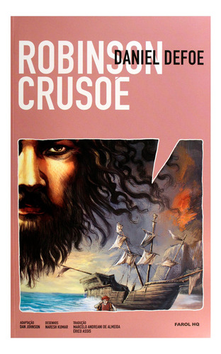 Hq - Robinson Crusoé, De Arthur An Doyle. Editorial Farol Hq, Tapa Mole En Português