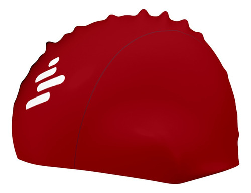 Gorra De Natación Oka Protección Y Resistente Al Agua Color Rojo Diseño de la tela Liso Talla Unitalla
