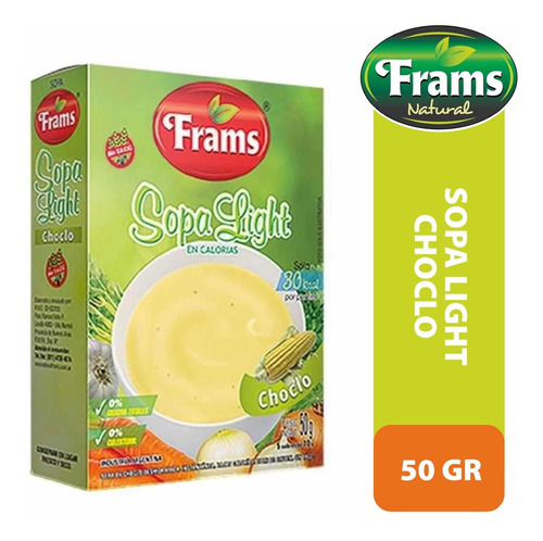 Sopa Instantanea Light De Choclo Frams X 50 Grs. Sin Tacc