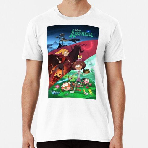 Remera Póster De La Temporada 2 De Amphibia Algodon Premium