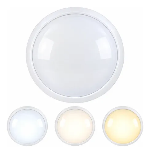 Plafon Lustre Luminária Plafonier Sobrepor Redondo 30cm 20w - R$ 31,26