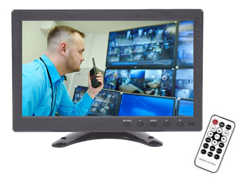 Monitor 10.1  12v Vehículos,  Cctv Hdmi Vga Rca Bnc Usb