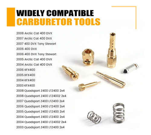 Kit De Reparación De Carburador Para Ltz400 2003-2008 Ltz 40
