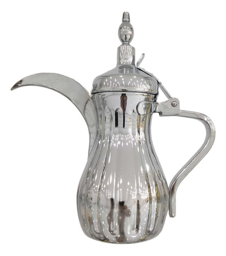 Cafetera De Oriente Medio, Tetera Árabe, Plateado 700ml