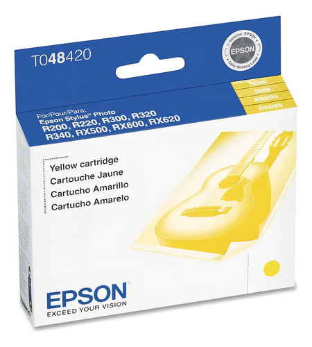 Cartucho de tinta amarilla Epson T048420 de 13 ml