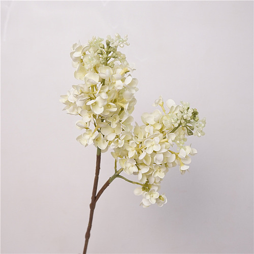 Flores Artificiales De Hortensia Lila Para Decoración De Bod