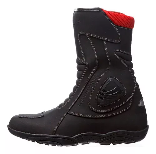 Botas Moto Adventure Cuero Con Proteccion Storm Nine To One