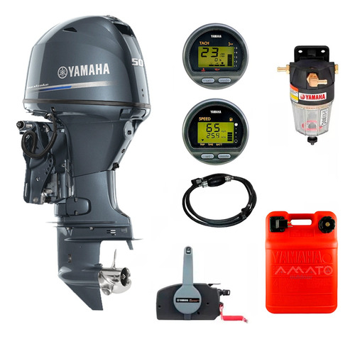 Motor Fuera De Borda Yamaha 50hp 4t F50hetl Consultar Oferta