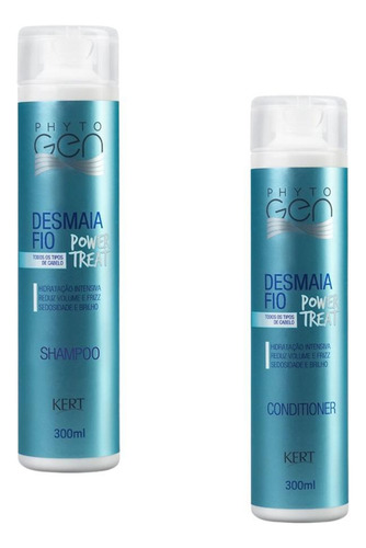 Kit Shampoo E Condicionador Phytogen Desmaia Fio 300ml