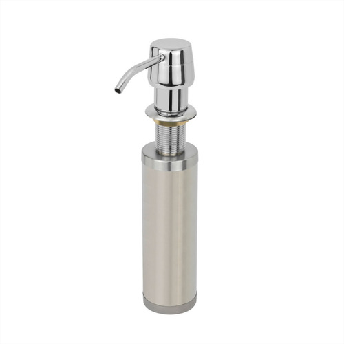 Dispensador De Jabon 250ml Válvula Metal Brillante Bh