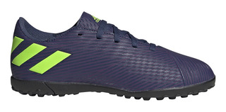 botines adidas violetas