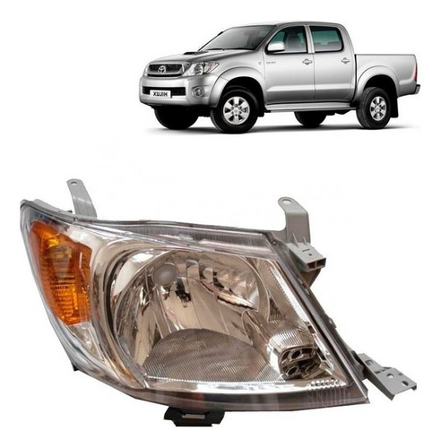 Optico Derecho Para Toyota Hilux 3.0 2005 2008