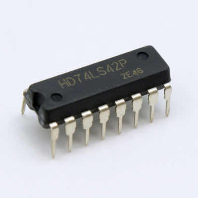 Hd74ls42p Circuito Decoder Bcd-to-decimal 74ls42