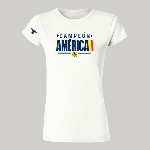 Jersey Playera Fútbol América Mujer Campeón Ap 2023 1