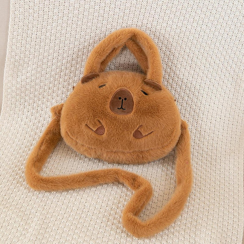Bolso Bandolera Capybara, Bolso De Hombro De Mujer De