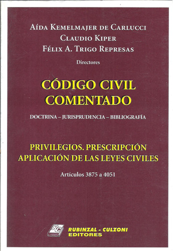 Privilegios Y Prescripcion - Codigo Civil - Kiper